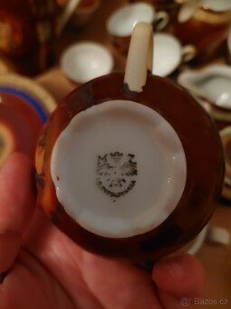 Set porcelánu Tři grácie Moritz Zdekauer Czechoslovakia - 4