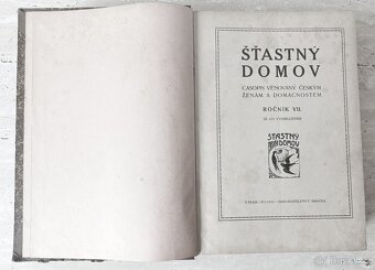 Časopisy ŠŤASTNÝ DOMOV, Rakousko-Uhersko, ročník 1911 - 4