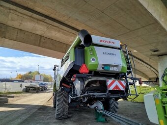 Claas Lexion 760 Terra Trac kombajn + lišta Vario 930 - 4