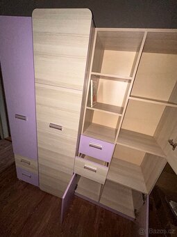 Dívčí skříň set 2 kusů - 4