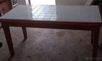 Stůl masiv dub. - 4