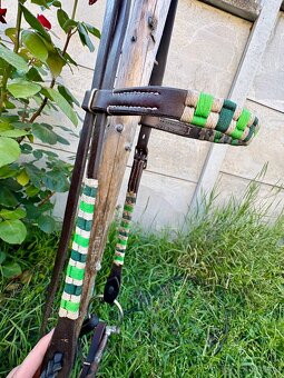 Westernová uzdečka včetně otěží, vel. cob - 4