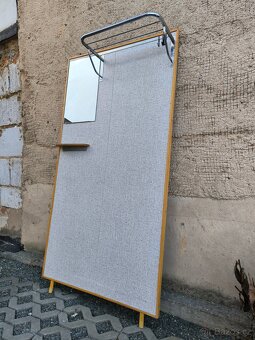 Retro předsíňová stěna, věšák - Brusel 60. léta - 4