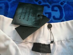 Kraťasy,šortky 3/4 Phillip Plein bílé - 4