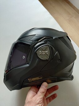 překlápěcí přilba LS2 Advant-x carbon - 4