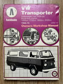 VW TRANSPORTER T1 / T2 manuály, příručky, rádce, knihy - 4