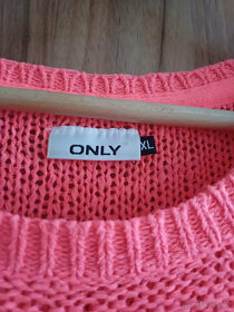 Růžový svetr ONLY - 4