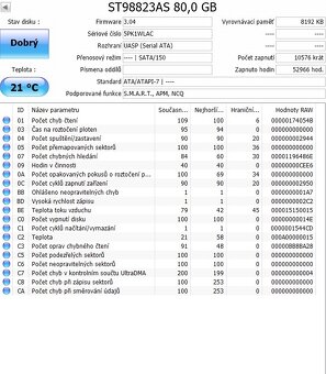 4x HDD 2,5" WD,SEAGATE,HITACHI SATA SMART OK - 4