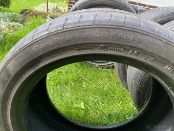 Continental 215/45/r16 4 kusy Letní cena za 4 kusy 600,- - 4