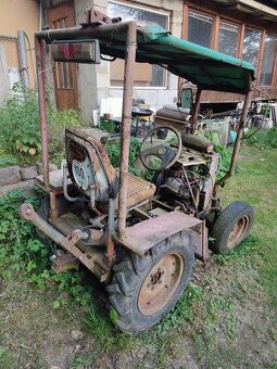 Malotraktor domácí výroby - 4