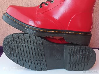 boty Dr. Martens dámské gumové velikost 40 - 4