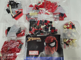 STAVEBNICE Super Heroes 76285 Spider-Manova maska (náhrada) - 4