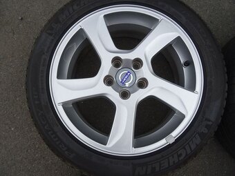 Alu disky originál Volvo, 17", 5x108,ET 50, letní pneu - 4