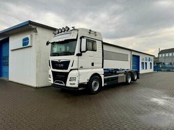 MAN TGX 26.580 6x2 / Nosič kontejnerů hiab / Zalamovací hák - 4