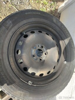 5x98 15" kola Fiat, Opel Combo + pneu - 4