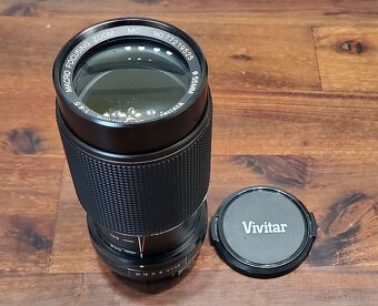 Objektiv VIVITAR 80-200mm 1:4.5 Macro focusing zoom MC - P/K - 4