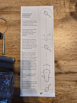 Bezpečnostní vložka zámku s kováním - 4