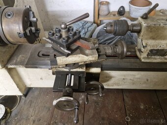 Profi stolní soustruh na kov - výrobce ČKD - 4