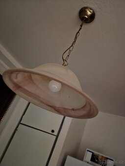 Prodám dva retro lustry - 4
