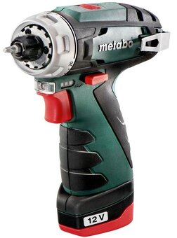 Metabo Aku vrtací šroubovák PowerMaxx BS Basic, 12 V+bity - 4