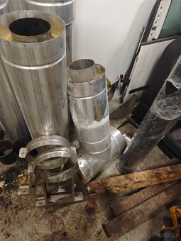 Prodám nerezový komín 130mm - 4