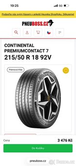 215/50r18 96XL nová letní sada Pirelli - 4