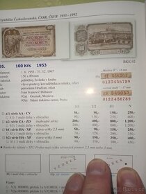Bankovky 100 Kčs 1953 UNC 100 ks. POSTUPKA - 4