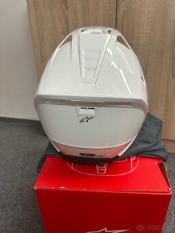 Helma Alpinestars SM5 white XXL - snížená cena - 4