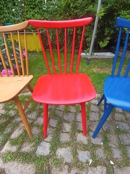 4x Židle - 4