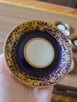 Reichenbach porcelán kobalt set - 4