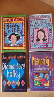 Sada 11 dívčích románů od Jacqueline Wilson – výborný stav - 4