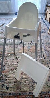 Vysoká dětská židle. IKEA Antilop. TOP stav. - 4