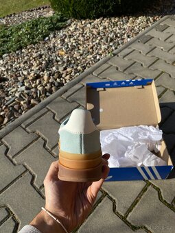 💚 Adidas Gazelle Bold Ash Green - 4