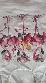 Tílko top s plameňáky - 4