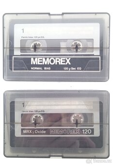 2x MEMOREX 120 MRX3OXIDE Retro Audiokazeta - 4