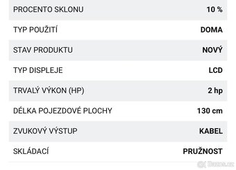 Běžecký pás MASTER F-20 - 4