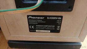Repro 5.0 sestava - 2x Pioneer S-H320V-QL + 3x S-CR24-QL - 4