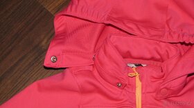 Růžová softshellová bunda zn. Crane vel. 98/104 - 4