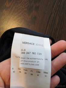 Černé šaty Versace - 4