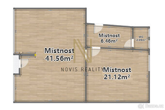 Pronájem, nebytový prostor 71 m², Denisovo nábřeží - 4