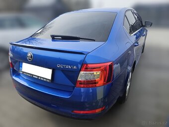 Škoda Octavia 3, 2.0 TDI 110 kw - sedan - modrá, tažné - 4