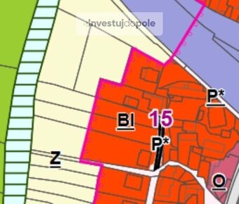 Prodej pozemků vhodných k výstavbě RD v k.ú. Ústí u Vsetína - 4
