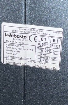 Webasto Thermo TOP C - 4