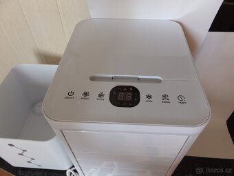 Nová přenosná klimatizace, zvlhčovač, ventilátor + ovladač. - 4
