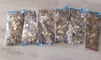 Staré mince v mincovním pytli 8 kg - 4