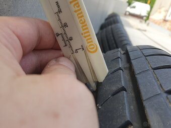 Alu Subaru 5x100 r15 pěkné pneumatiky - 4