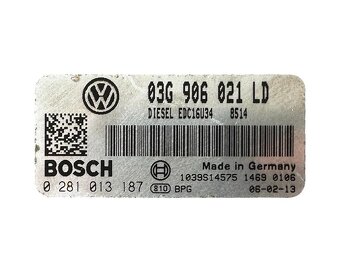Řídící jednotka motoru 03G906021LD BKD Škoda Octavia 2 2006 - 4