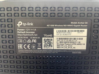 Router TP-LINK Archer C6 (v2.0) - AC1200 - 4