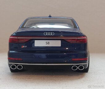 Model Audi S8 2020 Navarra Blau, 1:18 GT Spirit (GT313) - 4