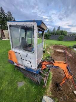 Minibagr Kubota KH-31 3x lžíce - 4